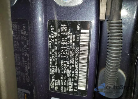 2025 Hyundai Kona Sel from USA, damaged, VIN KM8HB3AB3SU294550